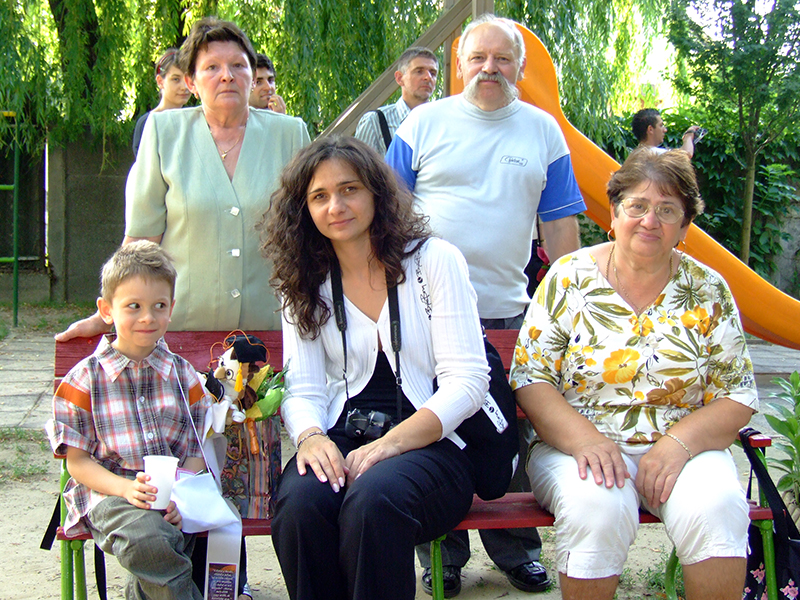 2007.06.01. Ovis ballagás - nagyszülőkkel