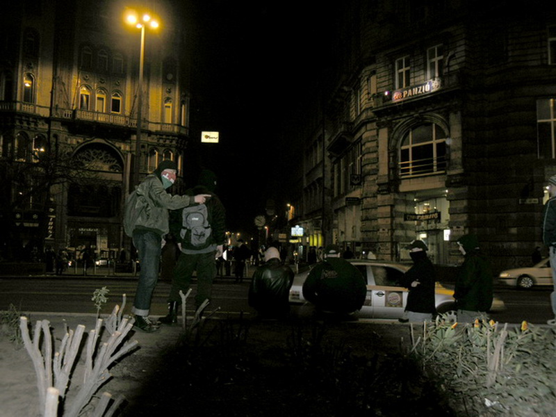 2007.03.15. Március 15.-e Budapest - Kis zavargással